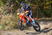 2025 KTM 350 XC-F Factory Edition action