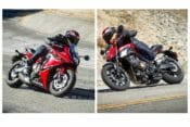 2018 Honda CBR650F and CB650F