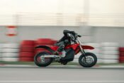 Stark Varg SM supermoto action